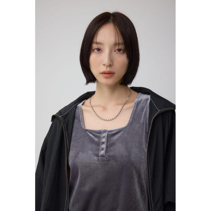 ナイロントラックラインジャケット | AZUL BY MOUSSY | 詳細画像12 