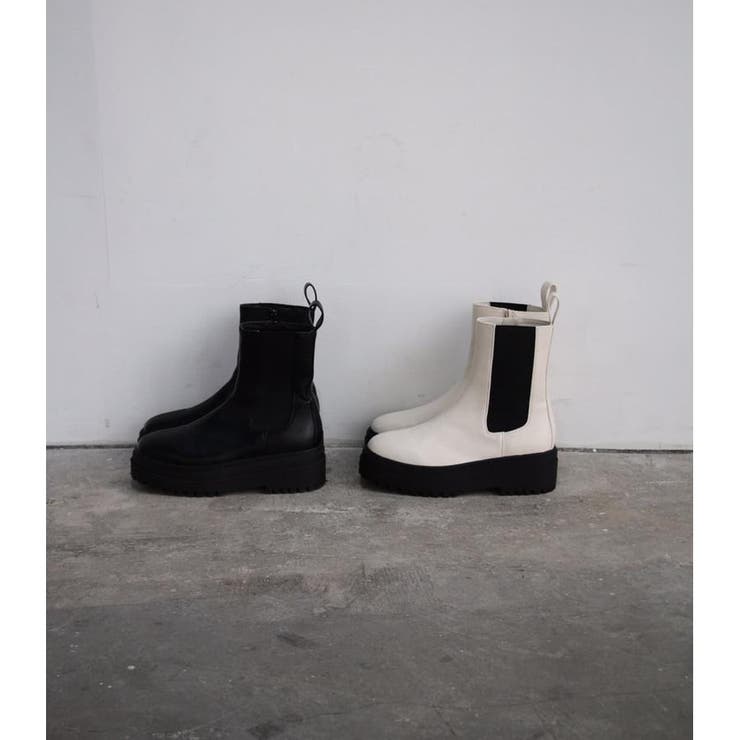 TRACK SOLE SIDE GORE BOOTS[品番：AZLW0019039]｜AZUL BY MOUSSY