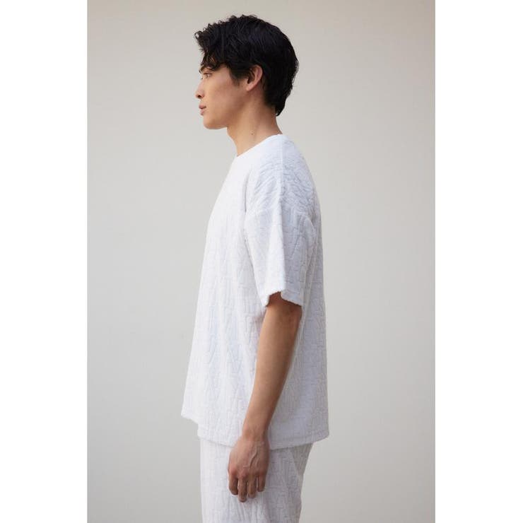 ロゴ総柄パイルトップス | AZUL BY MOUSSY | 詳細画像5 