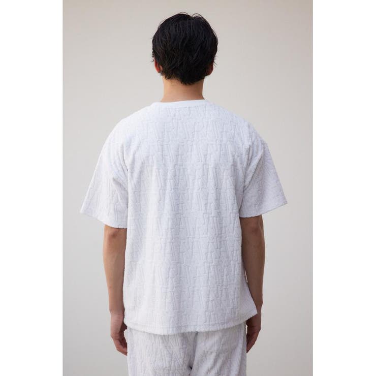 ロゴ総柄パイルトップス | AZUL BY MOUSSY | 詳細画像6 