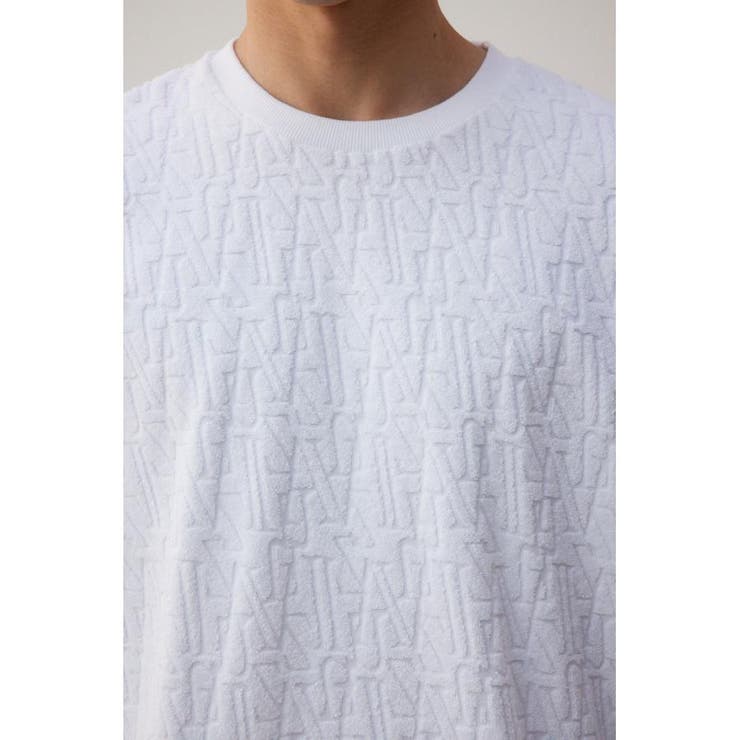 ロゴ総柄パイルトップス | AZUL BY MOUSSY | 詳細画像7 