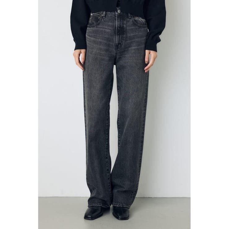 L/BLK1 | AZUL DENIM ストレートデニム | AZUL BY MOUSSY