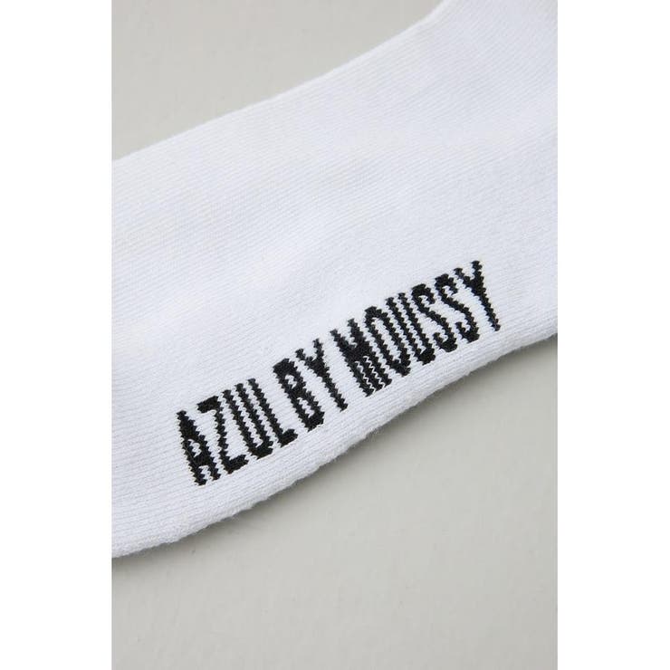 メッセージミドルソックス | AZUL BY MOUSSY | 詳細画像3 