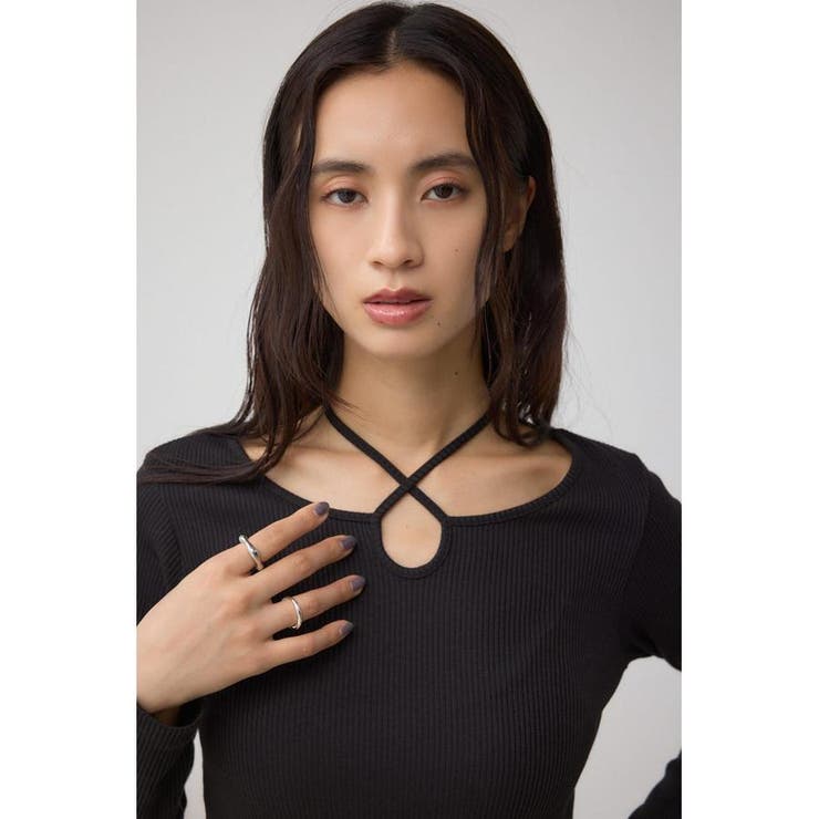 チョーカータイトトップス | AZUL BY MOUSSY | 詳細画像12 