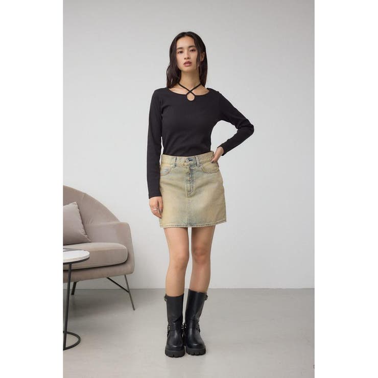 チョーカータイトトップス | AZUL BY MOUSSY | 詳細画像14 
