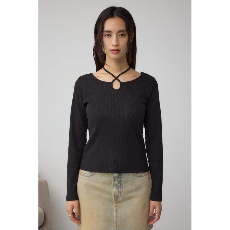 チョーカータイトトップス | AZUL BY MOUSSY | 詳細画像16 