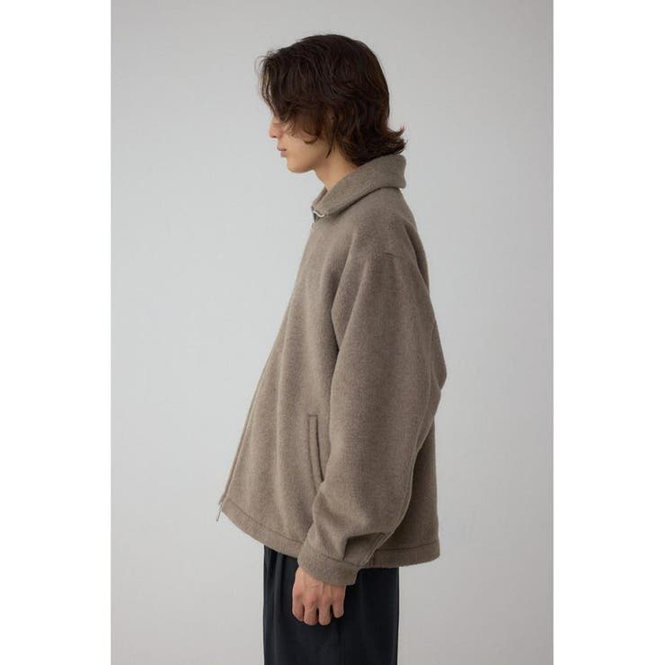 起毛スタンドカラージップアップブルゾン | AZUL BY MOUSSY | 詳細画像38 