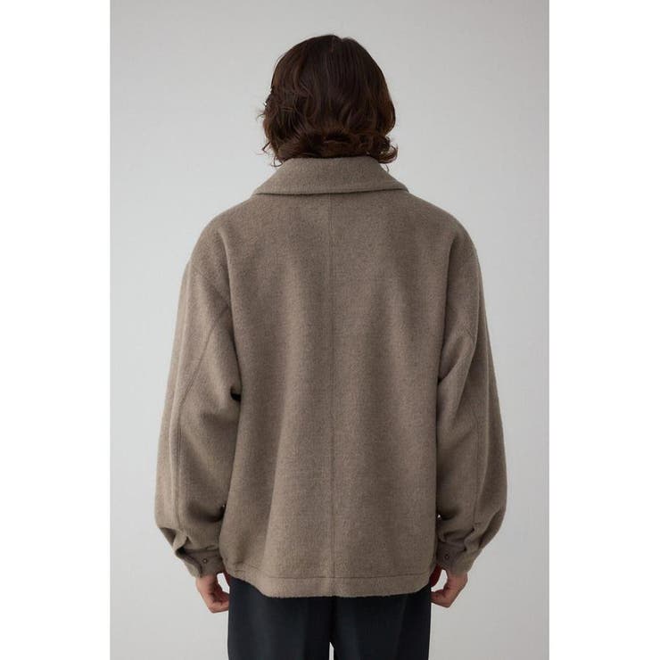 起毛スタンドカラージップアップブルゾン | AZUL BY MOUSSY | 詳細画像39 