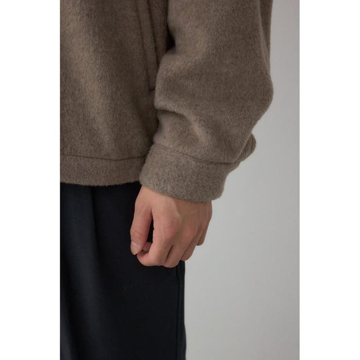 起毛スタンドカラージップアップブルゾン | AZUL BY MOUSSY | 詳細画像42 
