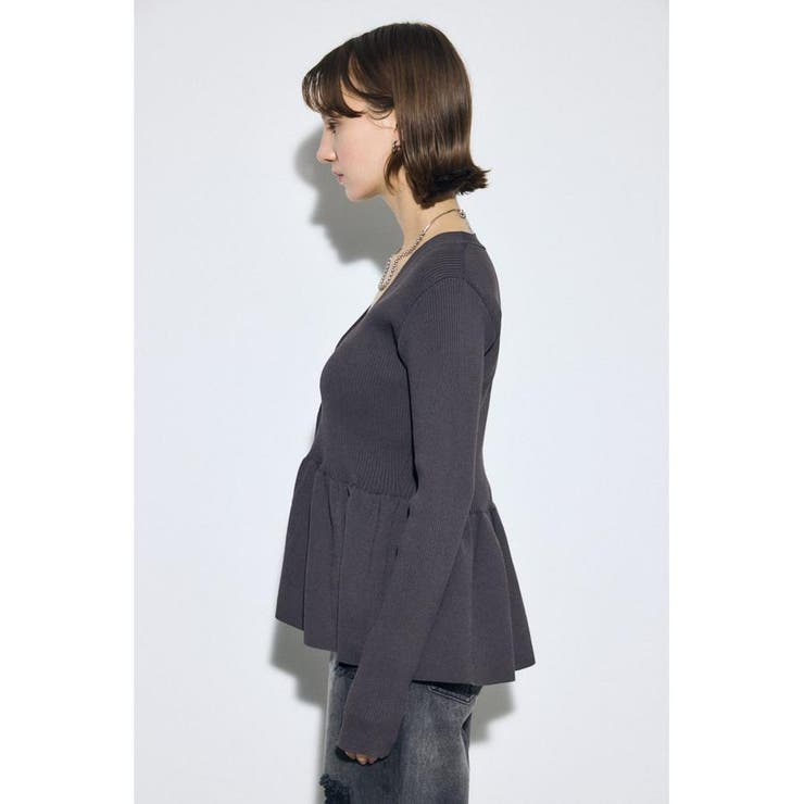 ペプラムカーディガン | AZUL BY MOUSSY | 詳細画像16 