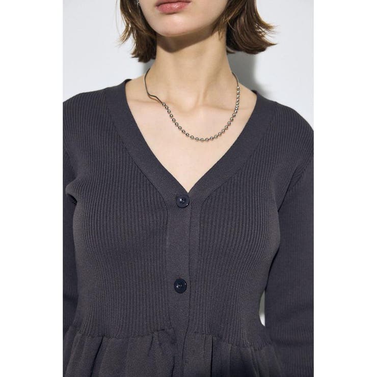 ペプラムカーディガン | AZUL BY MOUSSY | 詳細画像19 