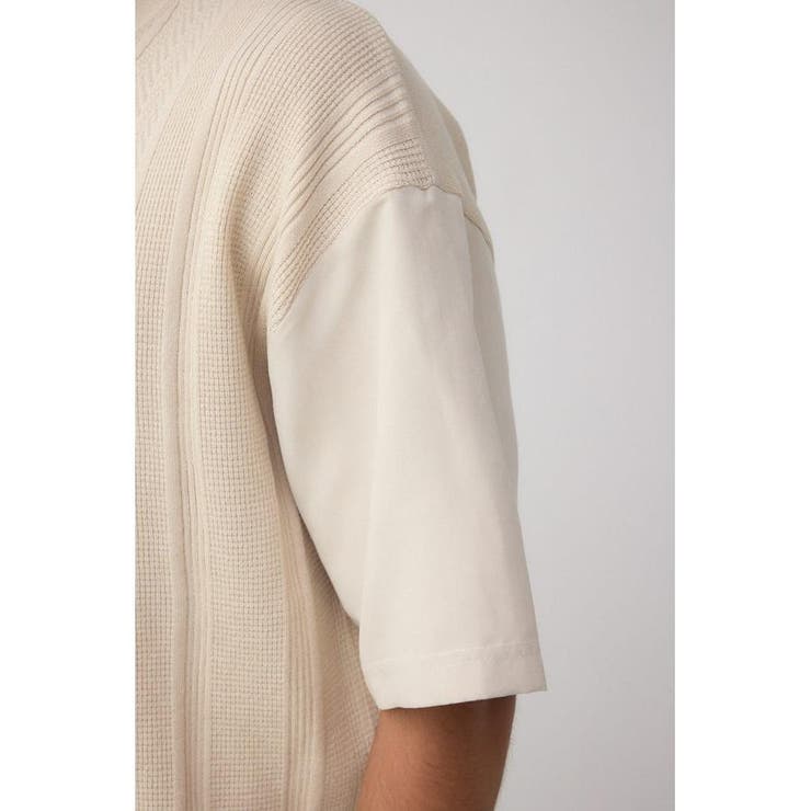 フェイクスウェード切替ニットトップス | AZUL BY MOUSSY | 詳細画像18 