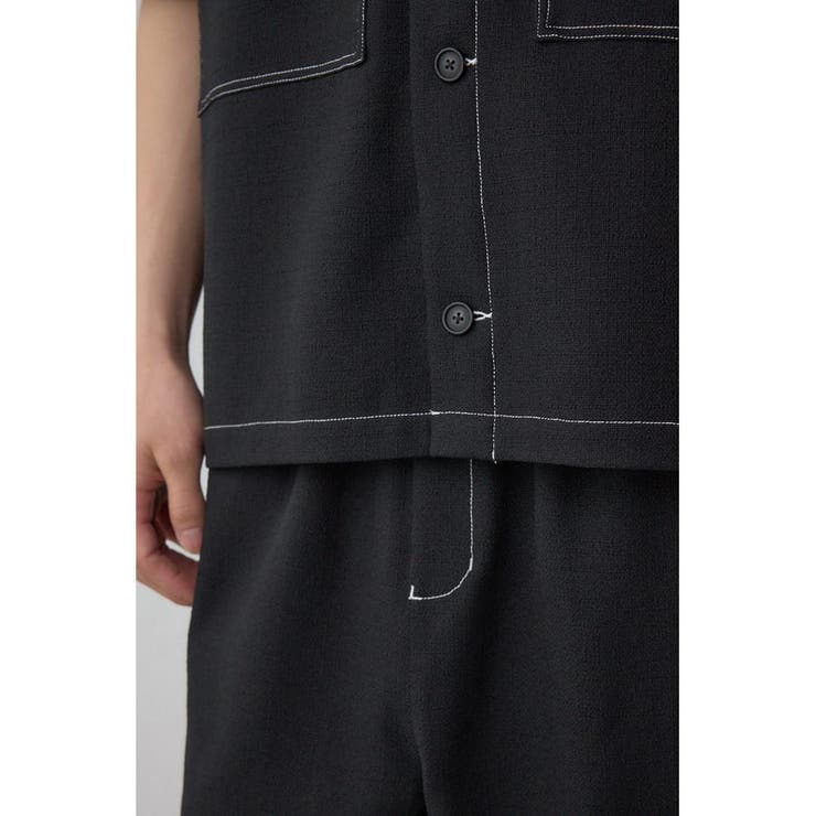 アウトステッチブッチャーシャツ | AZUL BY MOUSSY | 詳細画像11 