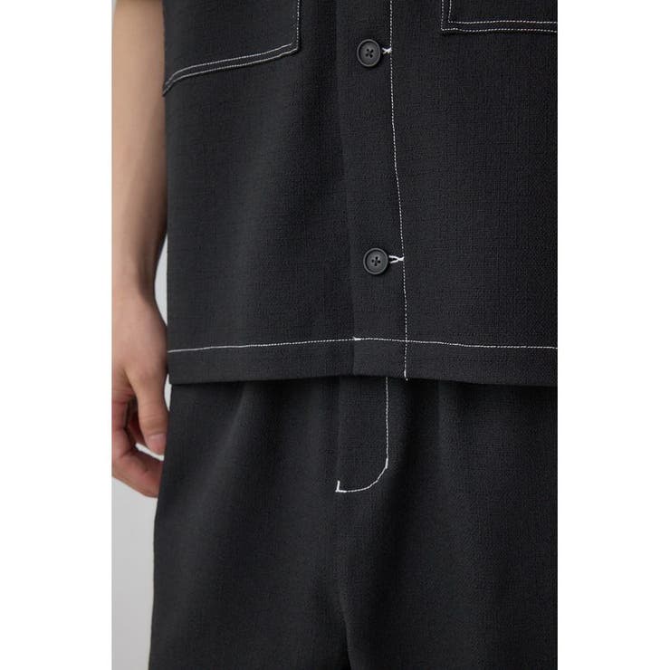 アウトステッチブッチャーシャツ | AZUL BY MOUSSY | 詳細画像11 