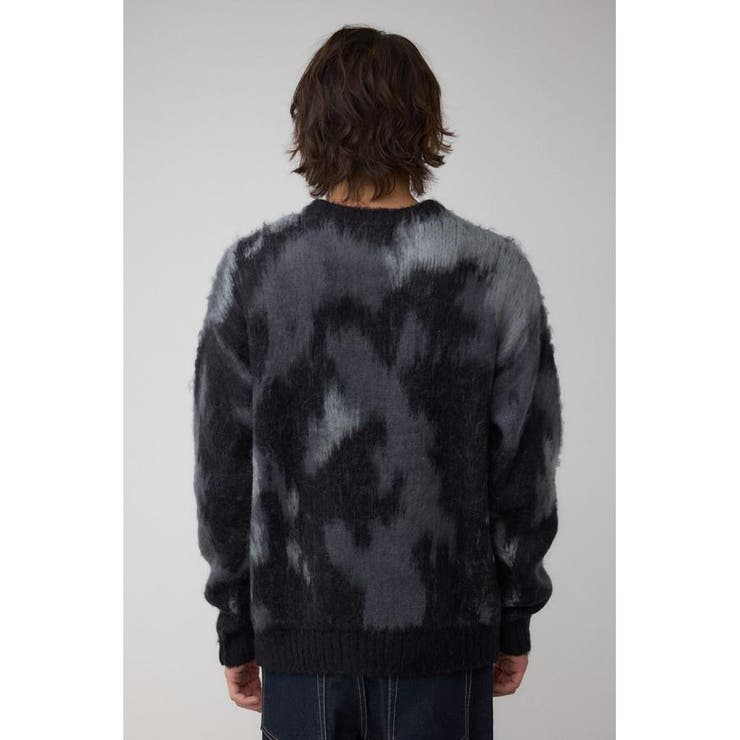 起毛総柄ニット | AZUL BY MOUSSY | 詳細画像7 