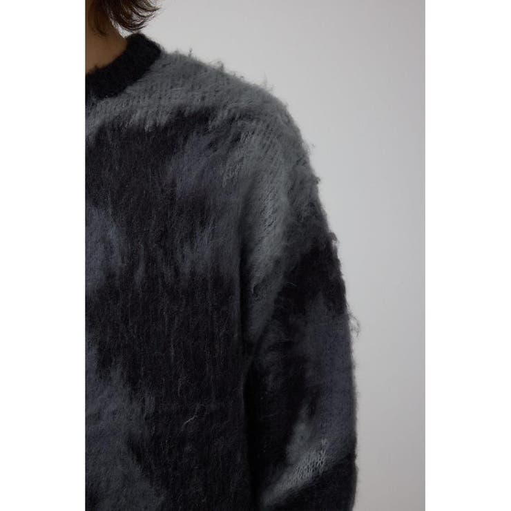 起毛総柄ニット | AZUL BY MOUSSY | 詳細画像9 