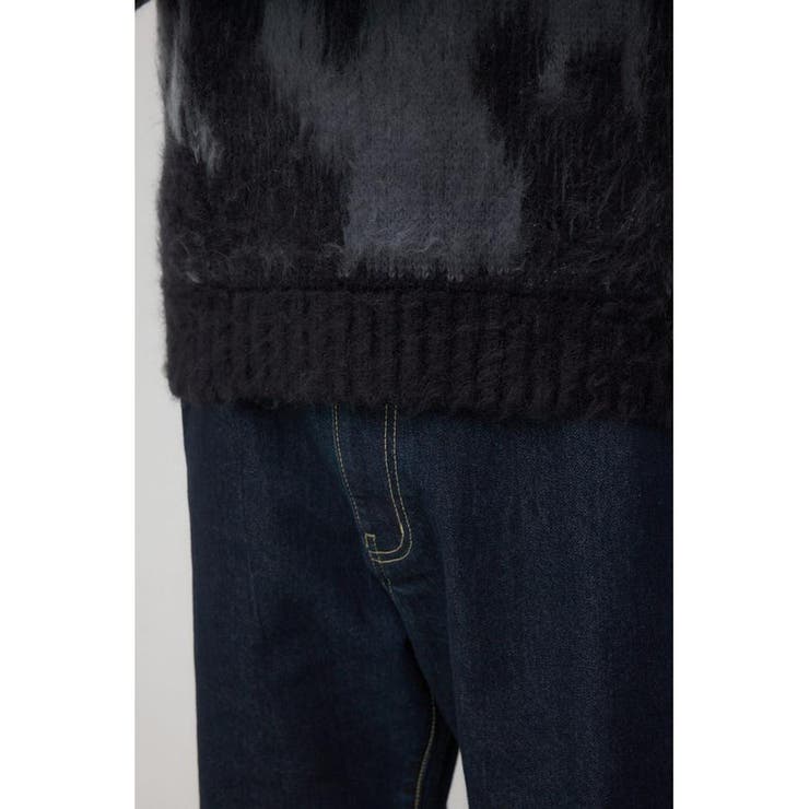 起毛総柄ニット | AZUL BY MOUSSY | 詳細画像11 