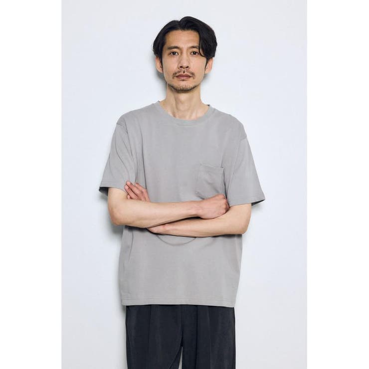 引き揃え天竺ポケットTシャツ | AZUL BY MOUSSY | 詳細画像27 