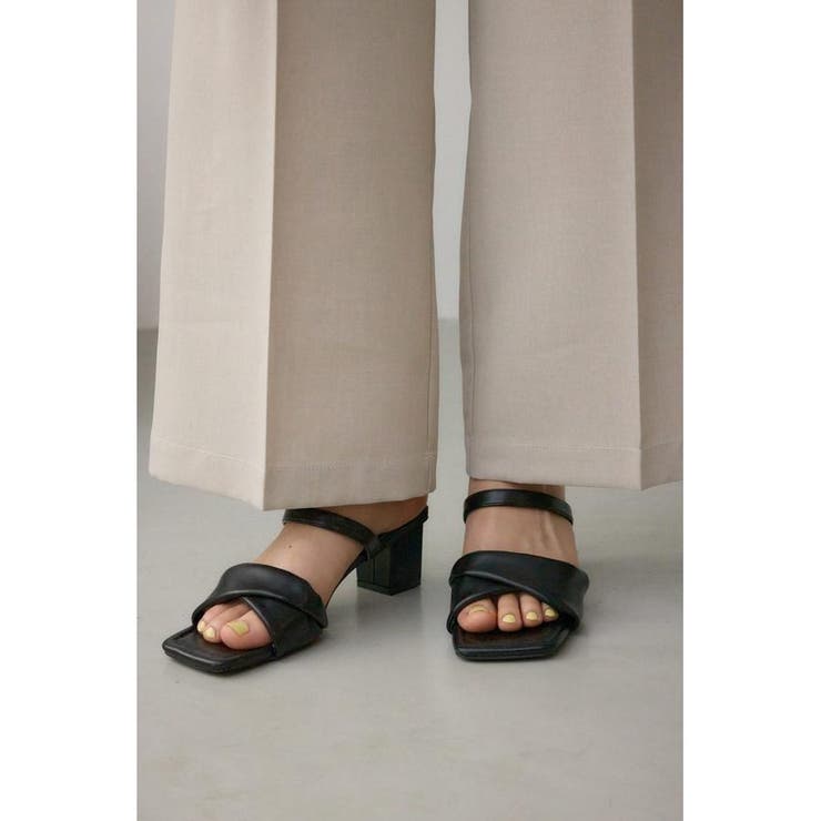 イージーケアリネンライクベルトワイドパンツ | AZUL BY MOUSSY | 詳細画像22 