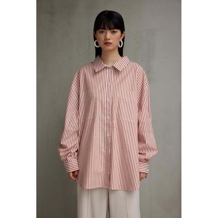 リラテックコットンルーズシャツ | AZUL BY MOUSSY | 詳細画像25 