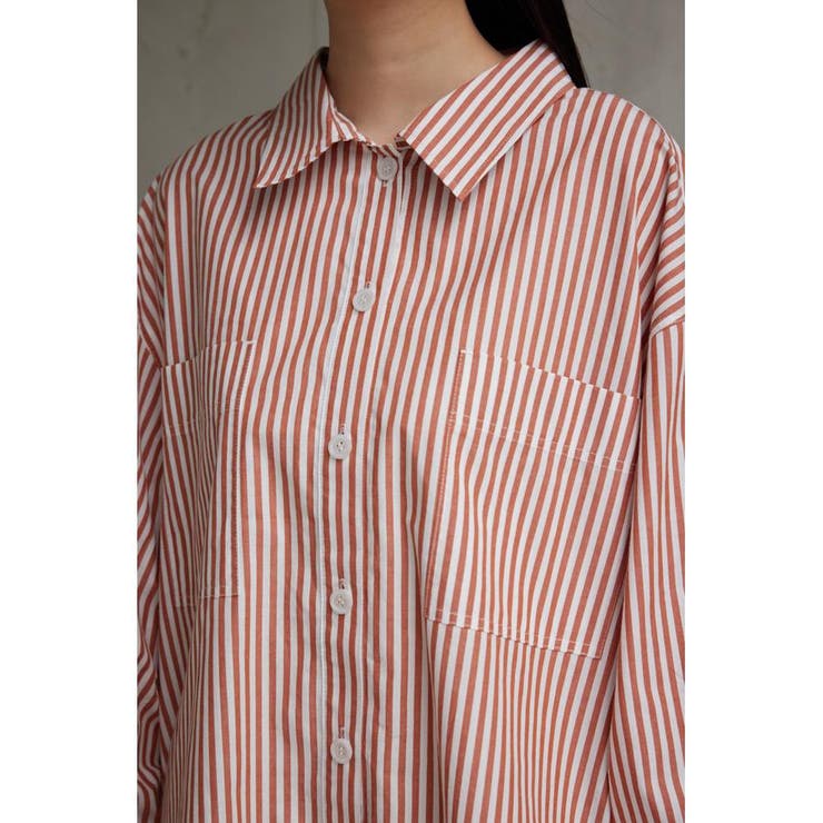 リラテックコットンルーズシャツ | AZUL BY MOUSSY | 詳細画像28 