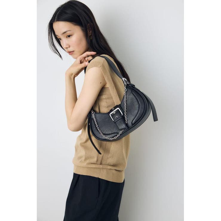 バックルベルトワンハンドルトートバッグ | AZUL BY MOUSSY | 詳細画像12 