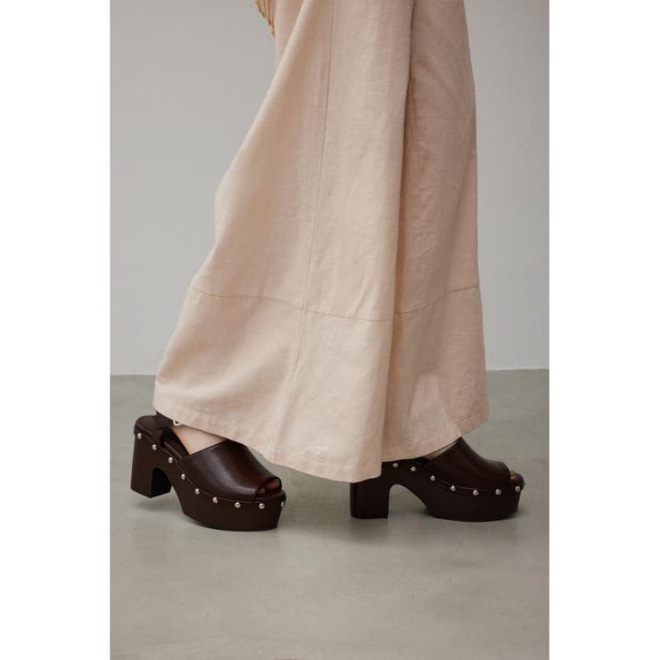 CHUNKY HEEL STUDS SANDALS | AZUL BY MOUSSY | 詳細画像21 