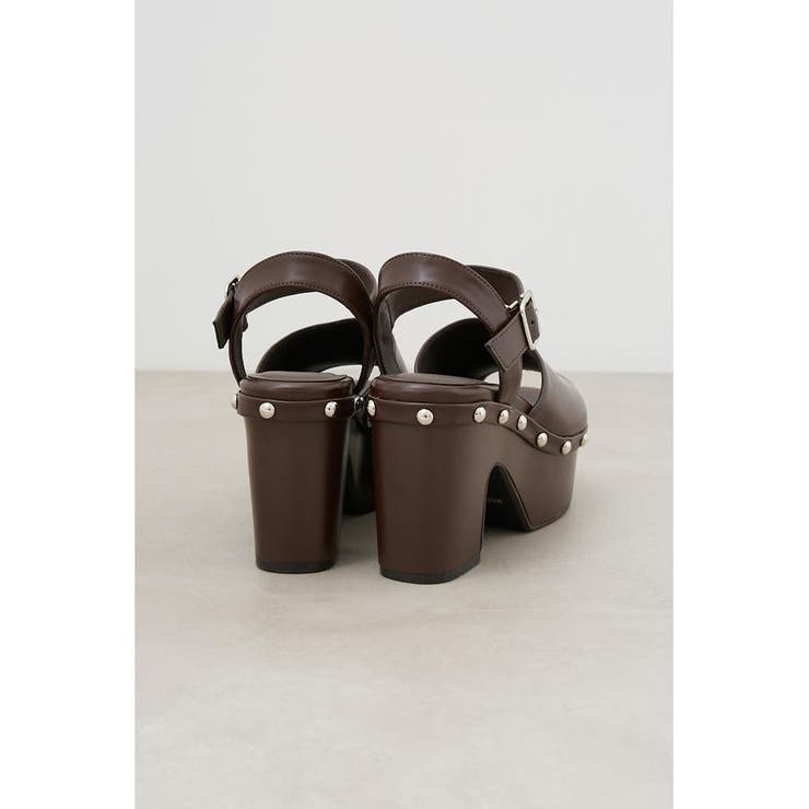 CHUNKY HEEL STUDS SANDALS | AZUL BY MOUSSY | 詳細画像15 