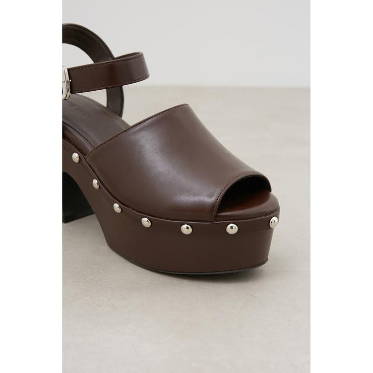 CHUNKY HEEL STUDS SANDALS | AZUL BY MOUSSY | 詳細画像16 