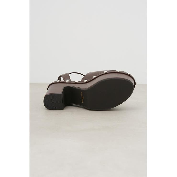 CHUNKY HEEL STUDS SANDALS | AZUL BY MOUSSY | 詳細画像19 