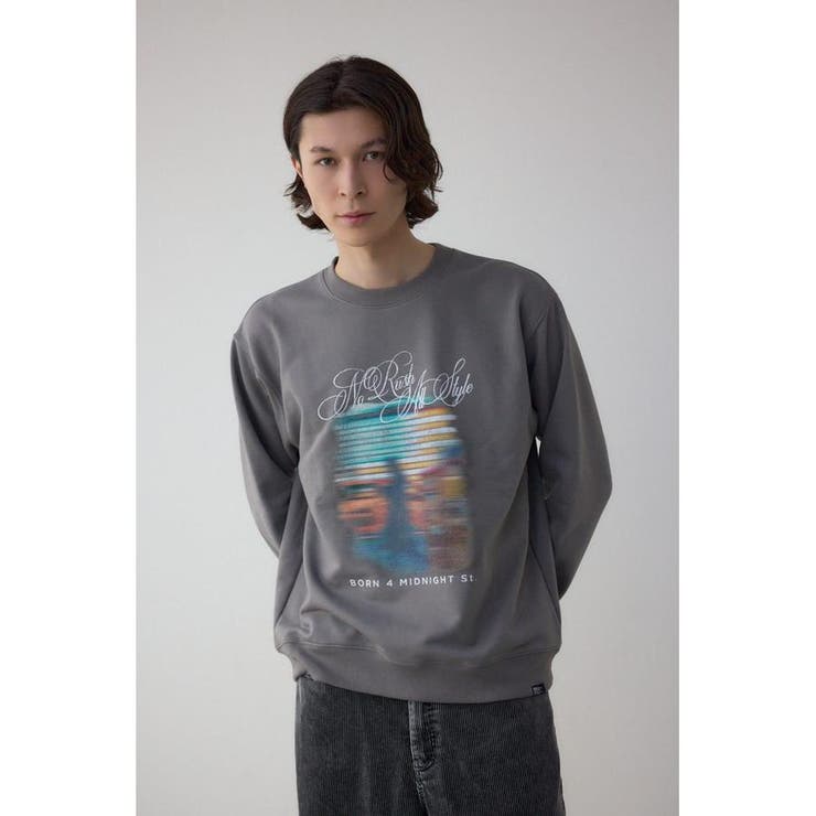 フェイドプリントスウェットトップス | AZUL BY MOUSSY | 詳細画像27 