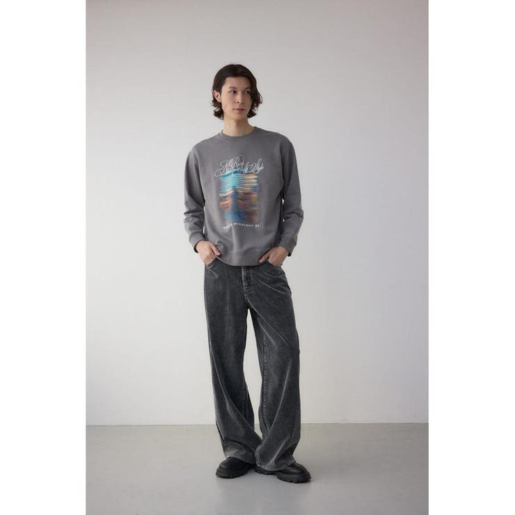 フェイドプリントスウェットトップス | AZUL BY MOUSSY | 詳細画像28 