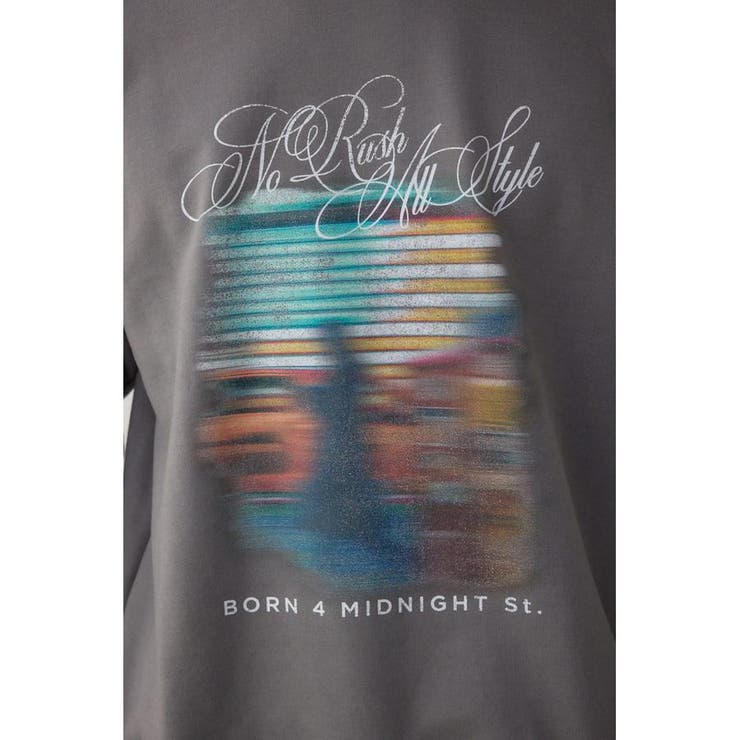 フェイドプリントスウェットトップス | AZUL BY MOUSSY | 詳細画像33 