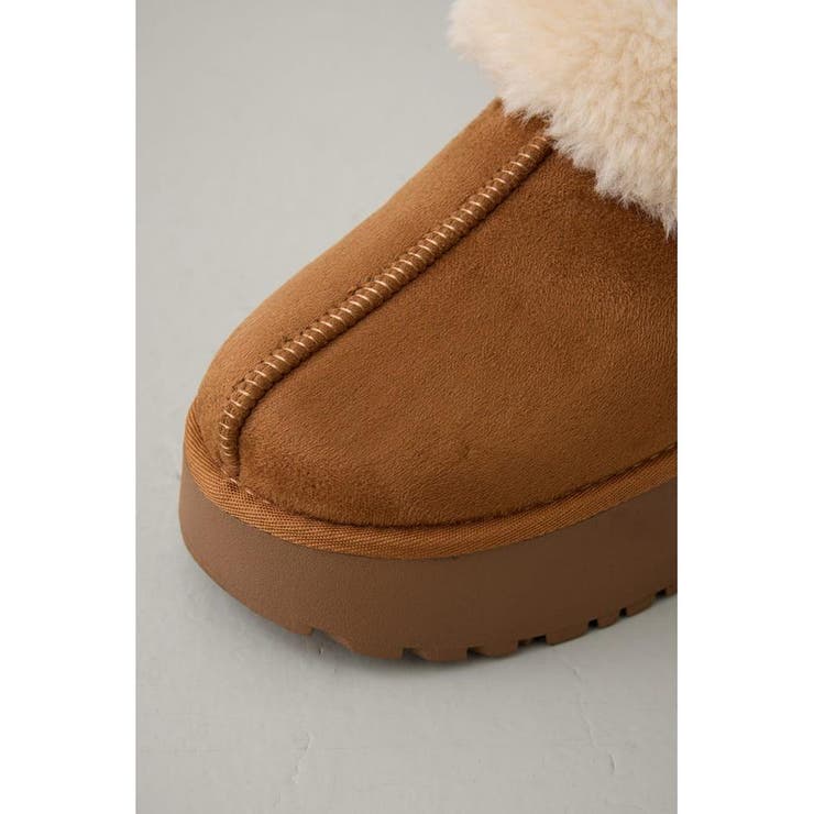 厚底ムートンヒールデザインスリッポン | AZUL BY MOUSSY | 詳細画像31 