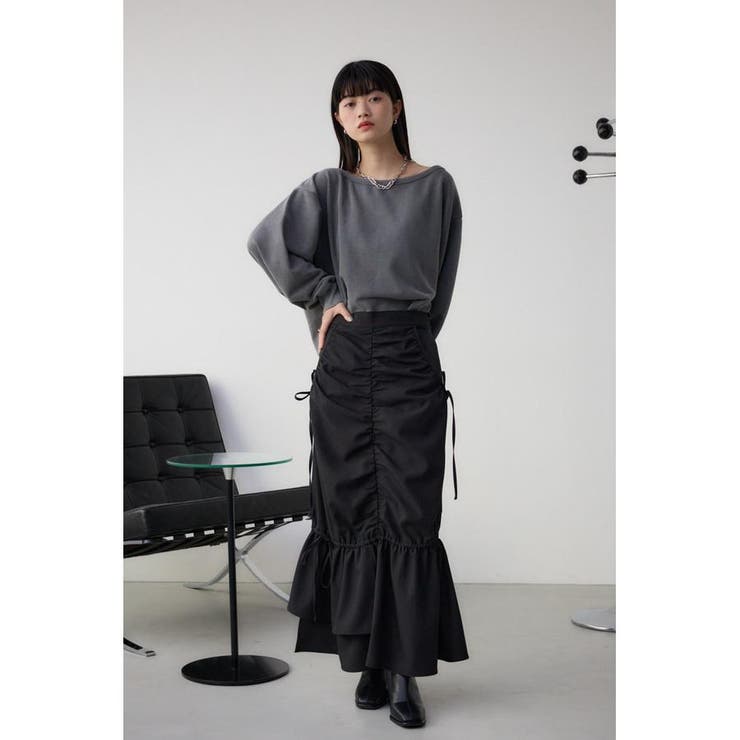ギャザーマーメイドリボンスカート | AZUL BY MOUSSY | 詳細画像14 
