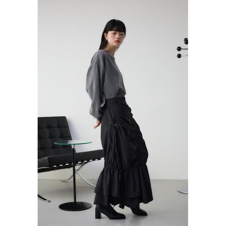 ギャザーマーメイドリボンスカート | AZUL BY MOUSSY | 詳細画像15 