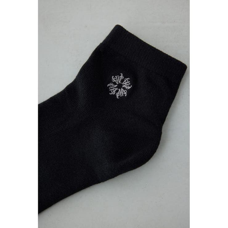 ワンポイント刺繍アンクルソックス | AZUL BY MOUSSY | 詳細画像2 