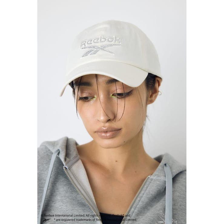 O/WHT1 | ラインストーンキャップ | AZUL BY MOUSSY