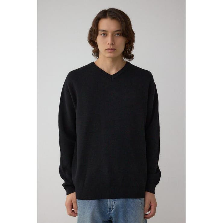 スムースニットVネックトップス | AZUL BY MOUSSY | 詳細画像16 