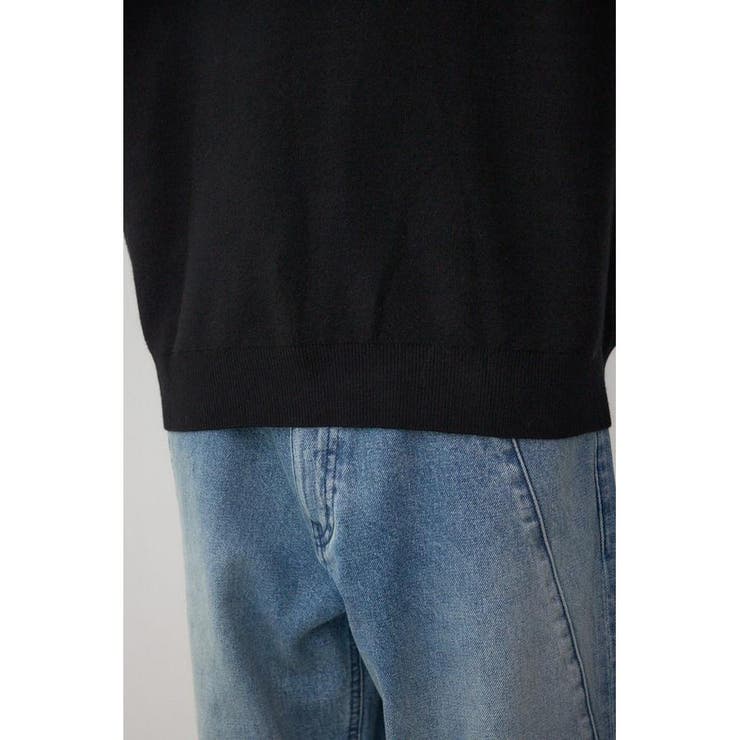 スムースニットVネックトップス | AZUL BY MOUSSY | 詳細画像22 