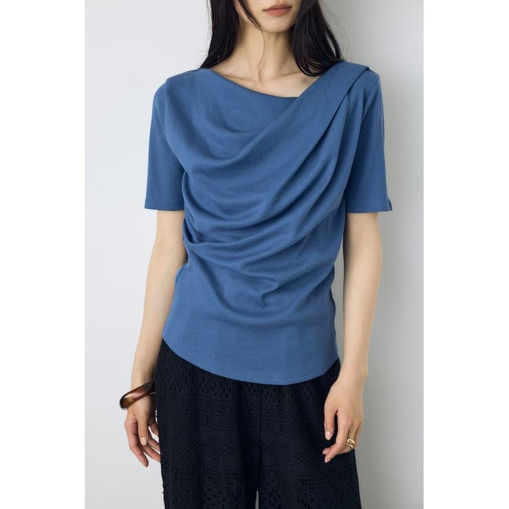 ドレープ5分袖トップス | AZUL BY MOUSSY | 詳細画像20 