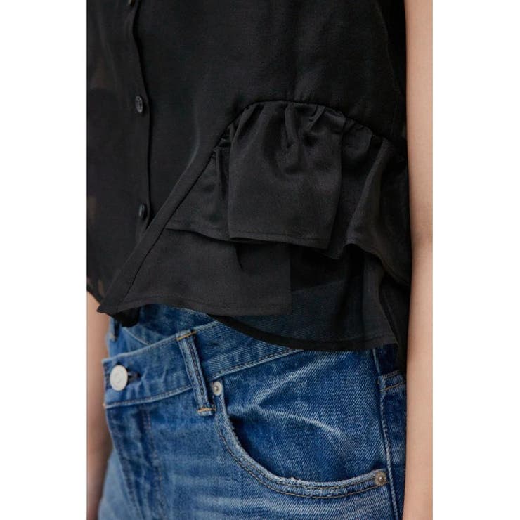 オーガンジーフリルベスト | AZUL BY MOUSSY | 詳細画像20 