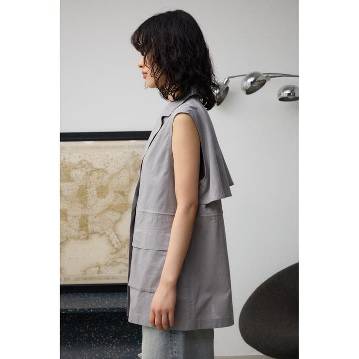 ドロストリングシアーベスト | AZUL BY MOUSSY | 詳細画像29 