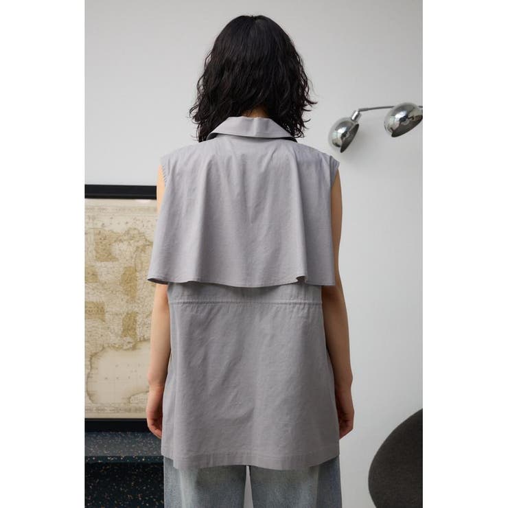 ドロストリングシアーベスト | AZUL BY MOUSSY | 詳細画像30 