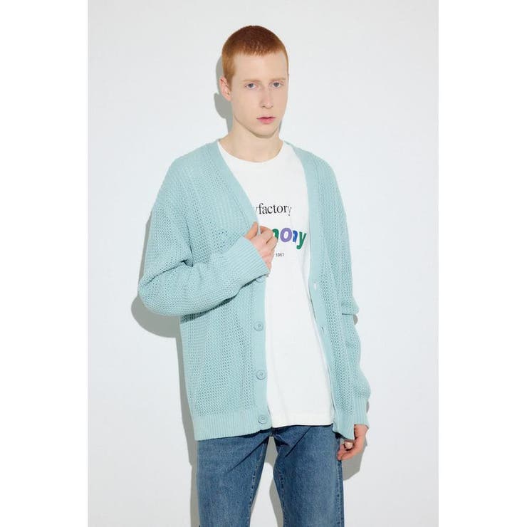 ニットメッシュカーディガン | AZUL BY MOUSSY | 詳細画像24 