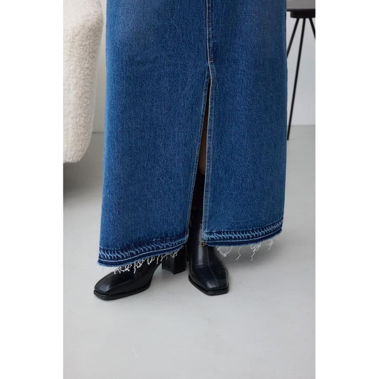 AZUL DENIM オーバーラップロングスカート | AZUL BY MOUSSY | 詳細画像25 