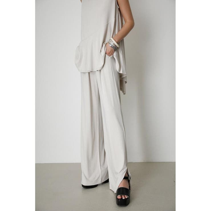 ICE CLEAN SIDE SLIT PANTS[品番：AZLW0019920]｜AZUL BY MOUSSY