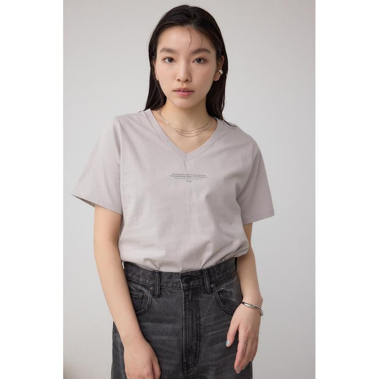 チェストメッセージロゴTシャツ | AZUL BY MOUSSY | 詳細画像33 