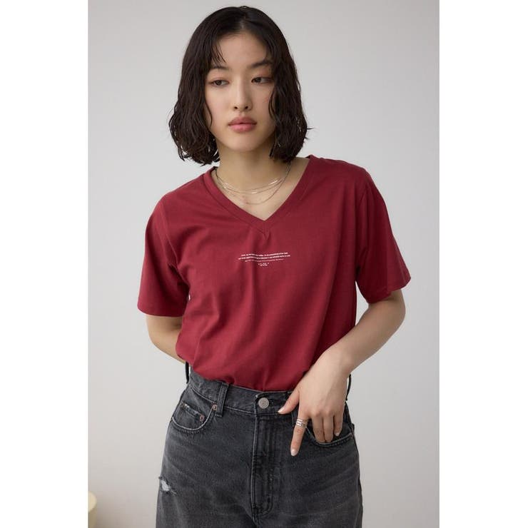 チェストメッセージロゴTシャツ | AZUL BY MOUSSY | 詳細画像23 
