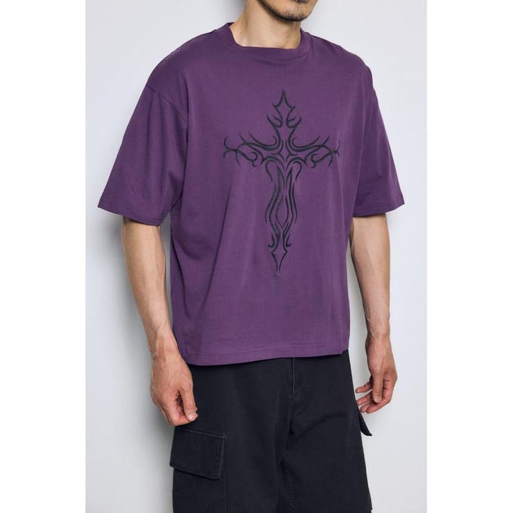 クロスモチーフTシャツ | AZUL BY MOUSSY | 詳細画像23 